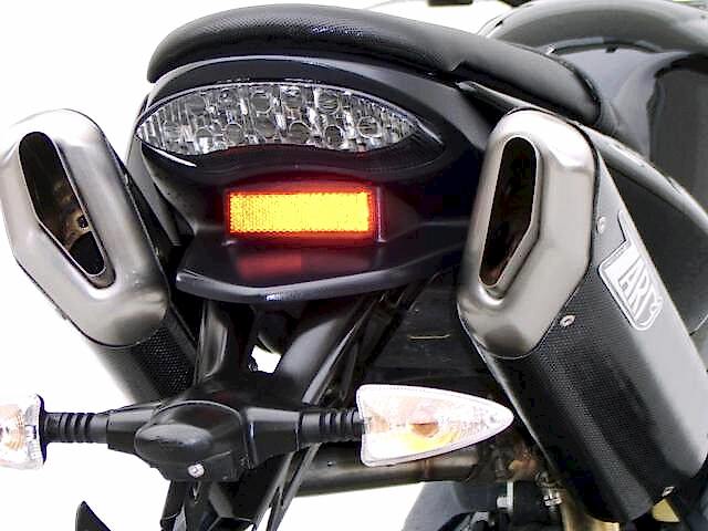 TRIUMPH STREET TRIPLE 675 EGZOZ | ''PENTA'' SLIP-ONS (07-12)