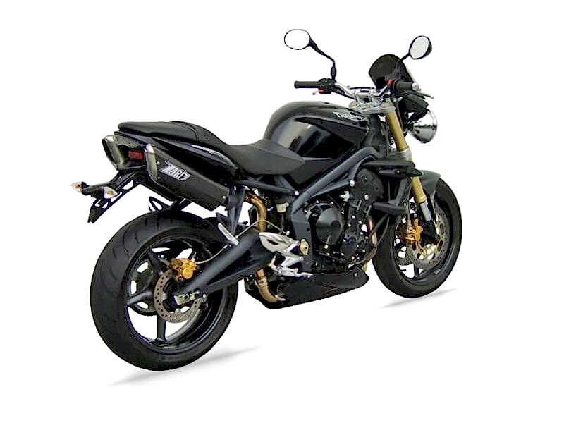TRIUMPH STREET TRIPLE 675 EGZOZ | ''PENTA'' SLIP-ONS (07-12)
