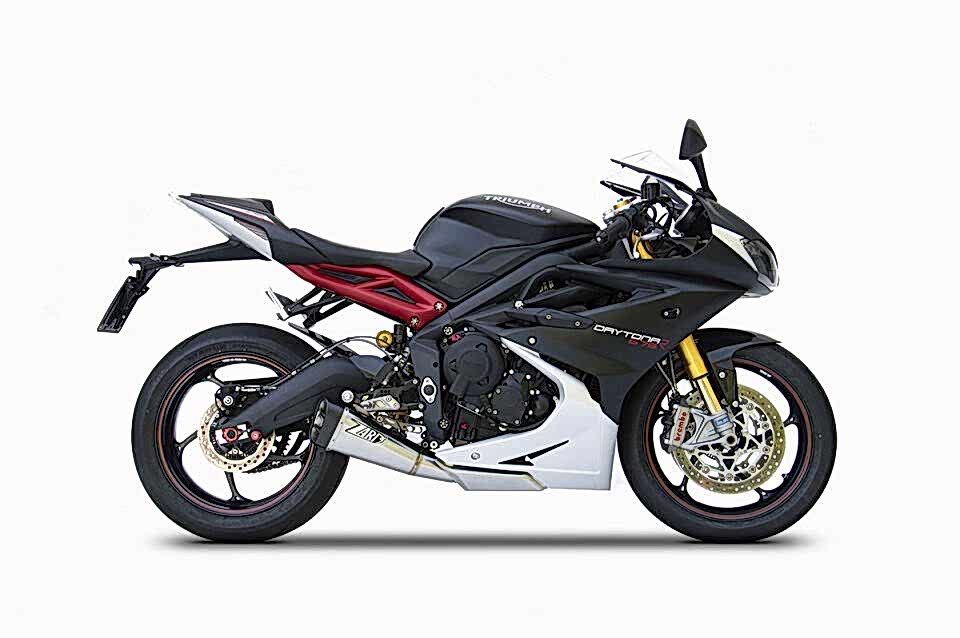 TRIUMPH DAYTONA 675 EGZOZ | ''SHORT'' SLIP-ON (13-16)