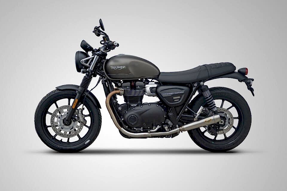 TRIUMPH SPEED TWIN 900 EGZOZ | SLIP-ON (21-25)