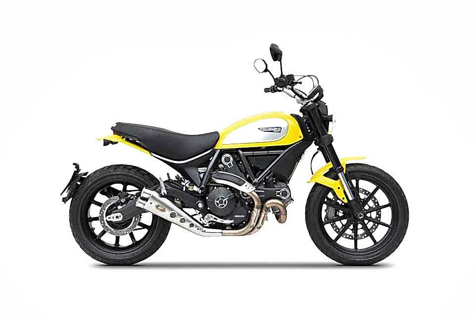 DUCATI SCRAMBLER 800 EGZOZ | ''SPECIAL ED.'' SLIP-ON (15-16)