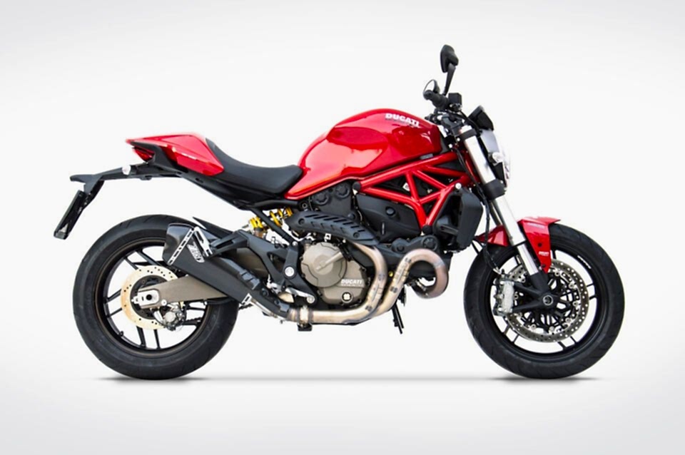 DUCATI MONSTER 821 EGZOZ | SLIP-ON (15-17)