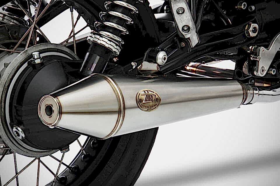 MOTO GUZZI V7 STONE EGZOZ | ''CONICAL'' SLIP-ONS (08-12)