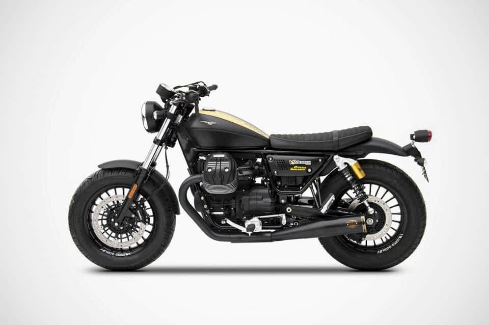 MOTO GUZZI V9 BOBBER/ROAMER EGZOZ | ''SLIM'' SLIP-ONS (16-24)