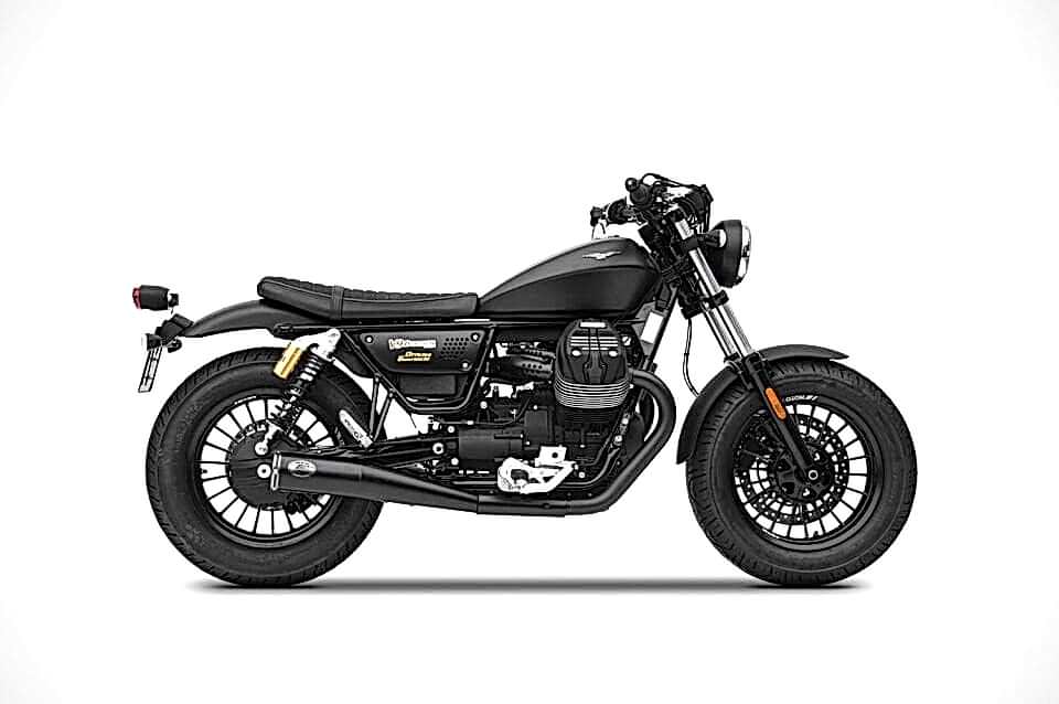 MOTO GUZZI V9 BOBBER/ROAMER EGZOZ | ''SLIM'' SLIP-ONS (16-24)