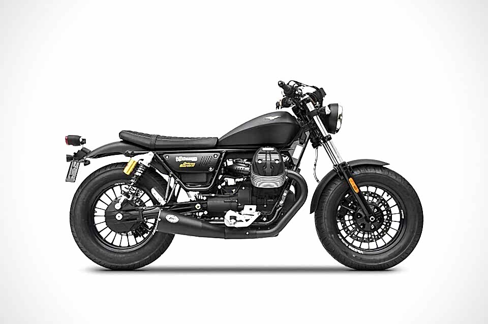 MOTO GUZZI V9 BOBBER/ROAMER EGZOZ | ''BIG'' SLIP-ONS (16-23)
