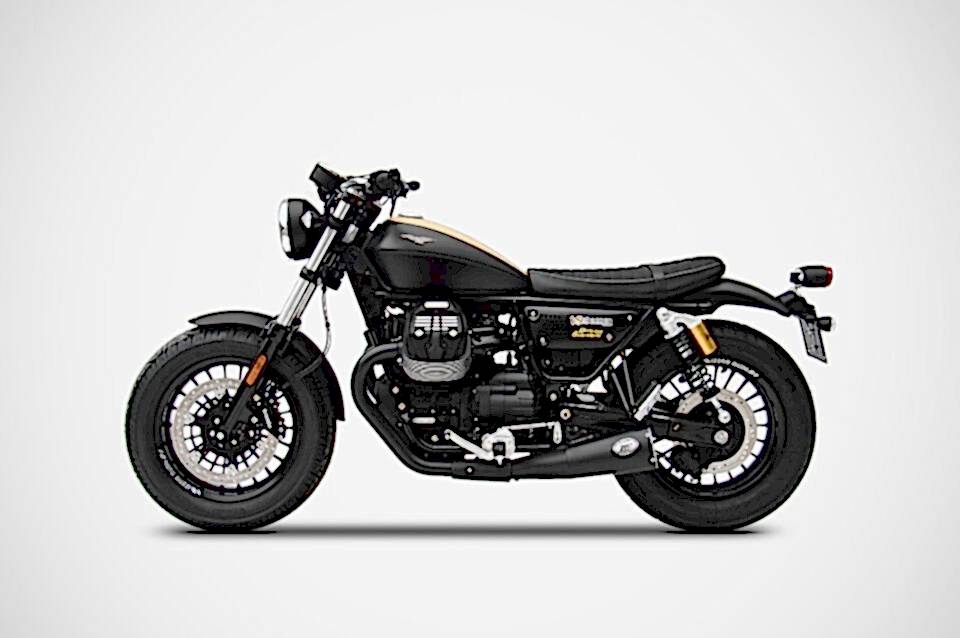 MOTO GUZZI V9 BOBBER/ROAMER EGZOZ | ''BIG'' SLIP-ONS (16-23)