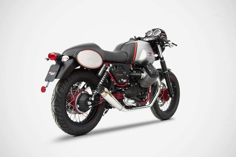 MOTO GUZZI V7 II RACER EGZOZ | ''RACER'' SLIP-ON (15-17)