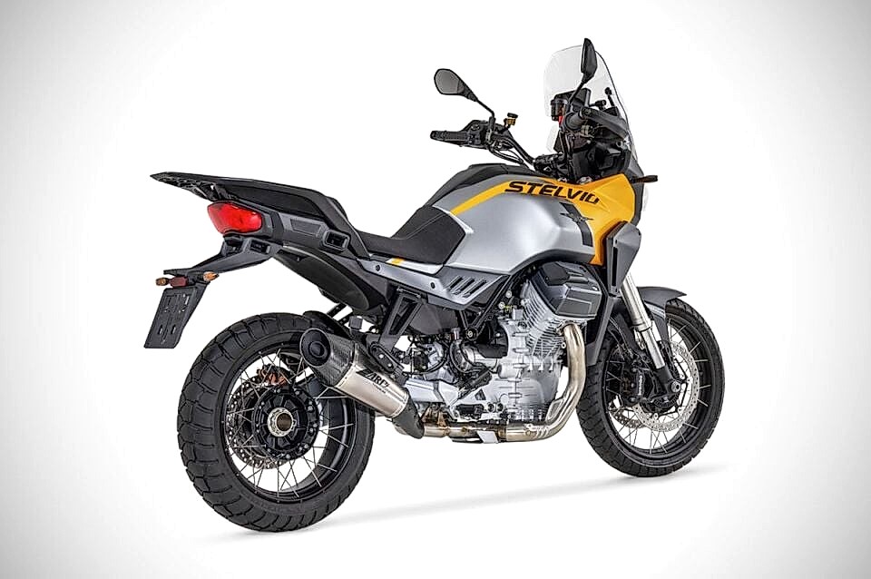MOTO GUZZI STELVIO EGZOZ | SLIP-ON (24-25)
