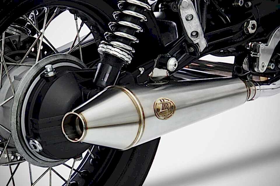 MOTO GUZZI V7 CLASSIC EGZOZ | ''CONICAL'' SLIP-ONS (08-12)