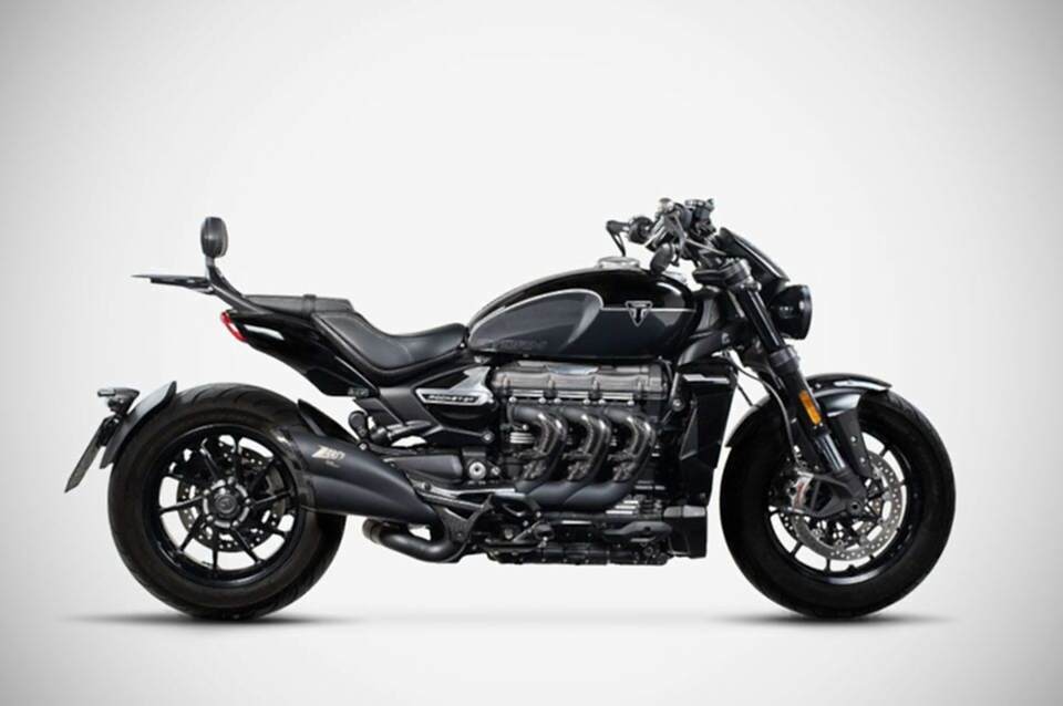 TRIUMPH ROCKET III STORM EGZOZ | SLIP-ON KIT  (24-25)