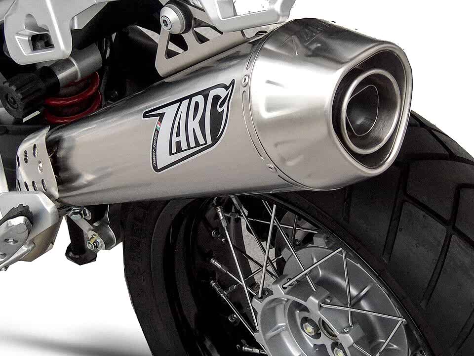 MOTO GUZZI STELVIO EGZOZ | ''CONICAL'' SLIP-ON  (11-16)