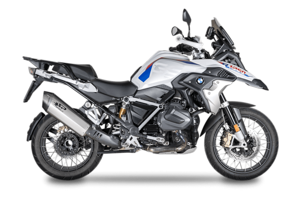 BMW R 1250 GS EGZOZ | SPARK SLIP-ON ''FIGHTER-EVO'' (18-23)