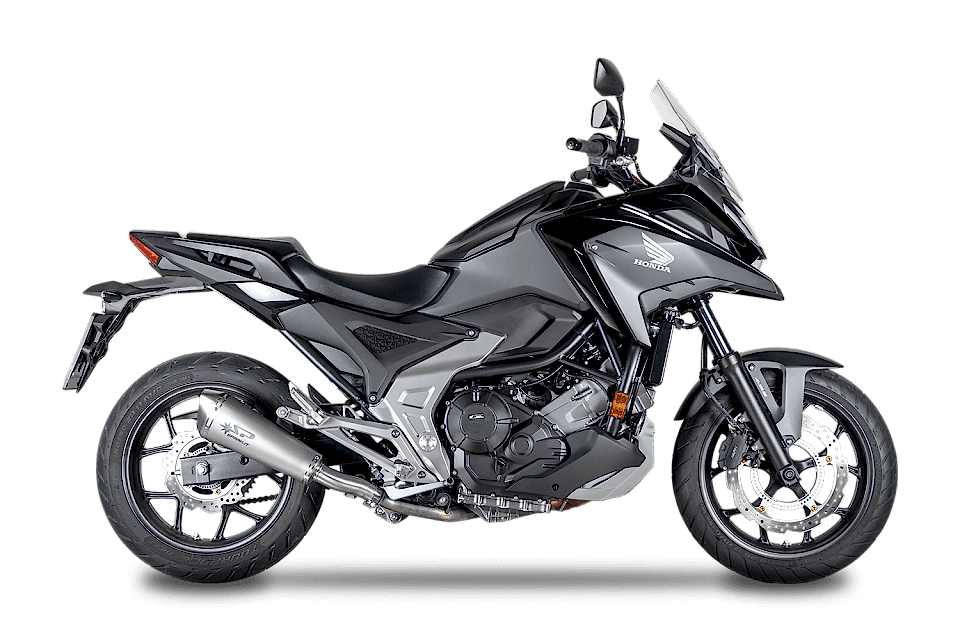 HONDA NC 750X/S  EGZOZ | SLIP-ON ''KONIX'' (14-21)