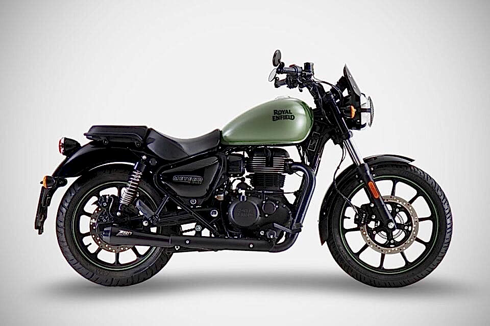 ROYAL ENFIELD METEOR 350 EGZOZ | SLIP-ON  (21-24)