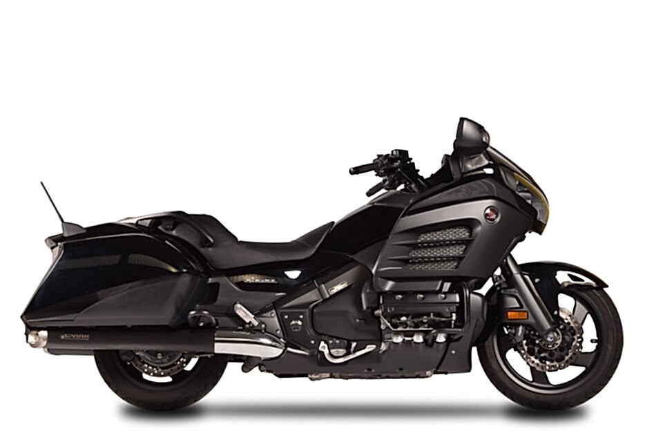 HONDA GOLD WING 1800 EGZOZ | SLIP-ONS ''RECTANGULAR '' (01-17)