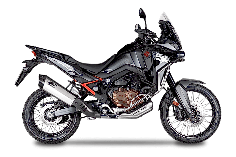 CRF 1100L AFRICA TWIN/ADV. EGZOZ  | SLIP-ON '' FIGHTER-EVO'' (20-24)
