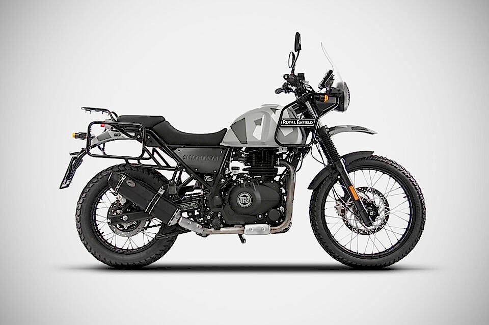 ROYAL ENFIELD HIMALAYAN 410 EGZOZ | ''PENTA LOW'' SLIP-ON (21-23)