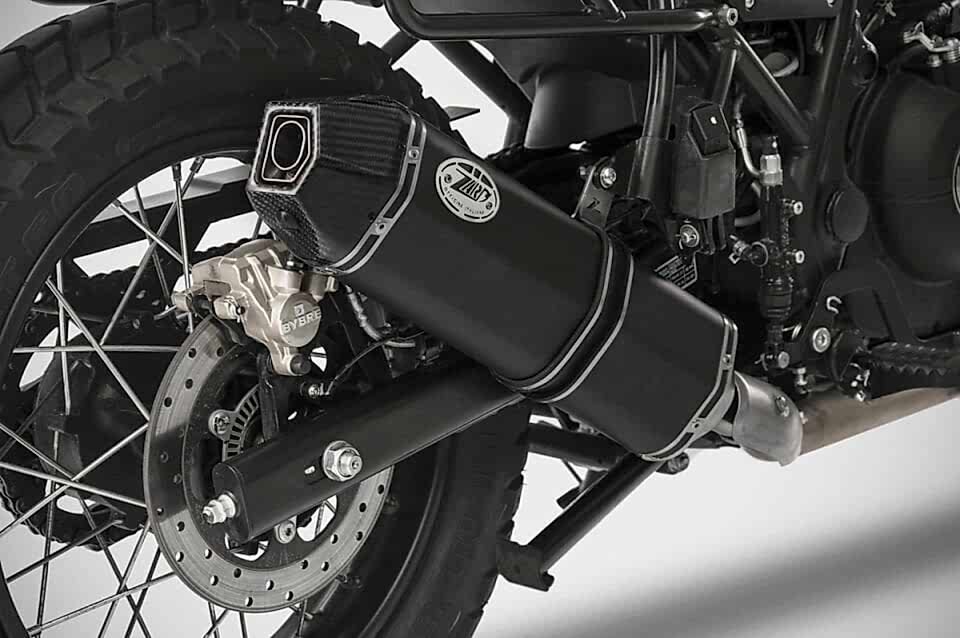ROYAL ENFIELD SCRAM 411 EGZOZ | ''PENTA LOW'' SLIP-ON (22-23)