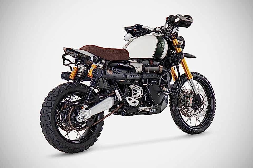 TRIUMPH SCRAMBLER 1200 EGZOZ |2>2  FULL SİSTEM (24-25)