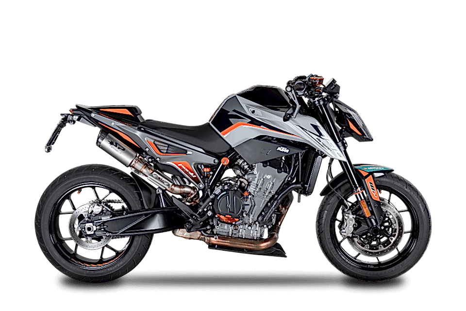 KTM DUKE 790 L EGZOZ| SLIP-ONS  ''DYNO'' (23-24)