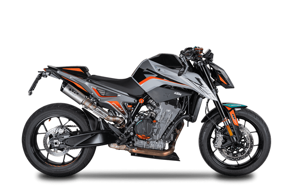 KTM DUKE 790 L EGZOZ| SLIP-ONS  ''DYNO'' (23-24)