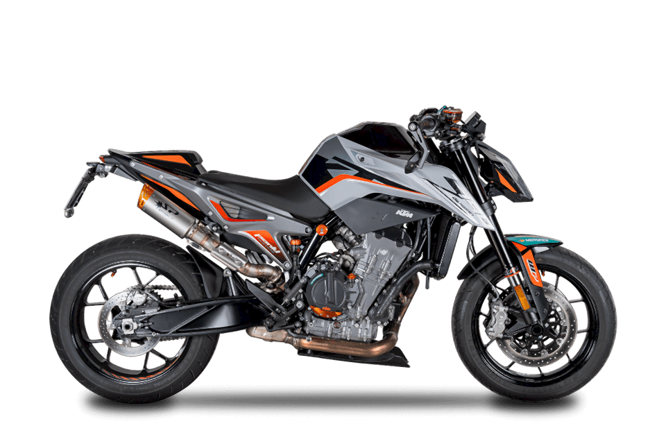 KTM DUKE 790 L EGZOZ| SLIP-ONS  ''DYNO'' (23-24)