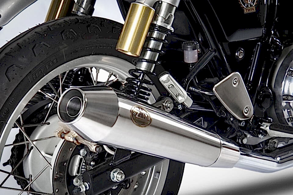 ROYAL ENFIELD CONTINENTAL GT 650 EGZOZ | SLIP-ONS (21-24)