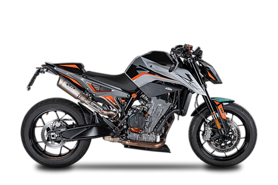KTM DUKE 790 L EGZOZ| SLIP-ONS  ''GRID-O'' (23-24)