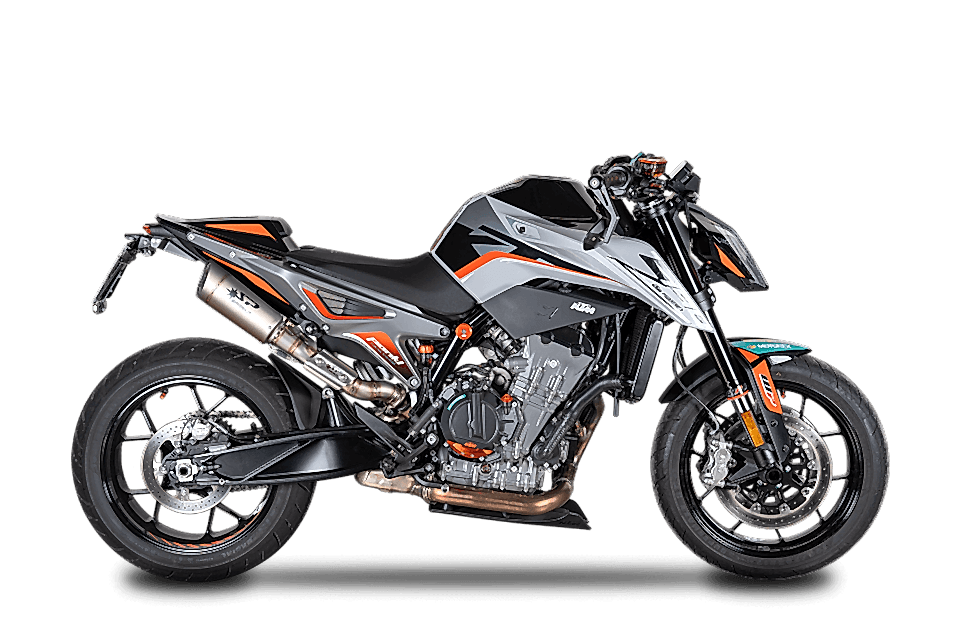 KTM DUKE 790 L EGZOZ| SLIP-ONS  ''GRID-O'' RACE (23-24)