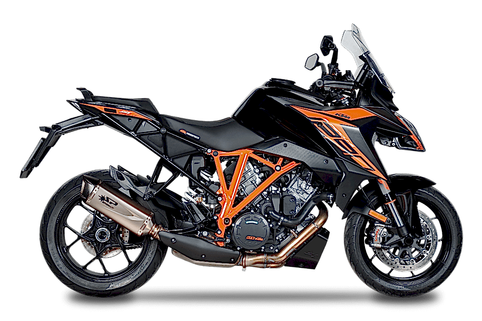 KTM 1290/1390 SUPER DUKE GT EGZOZ | SLIP-ON ''FORCE-EVO'' (20-25