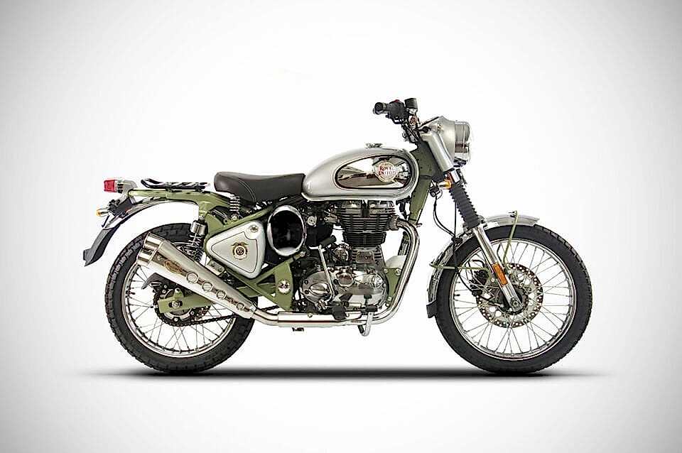 ROYAL ENFIELD BULLET 500 TRIALS EGZOZ | SLIP-ON (19-20)