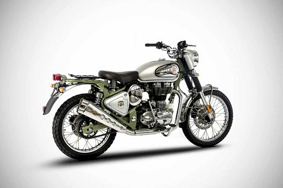 ROYAL ENFIELD BULLET 500 TRIALS EGZOZ | SLIP-ON (19-20)