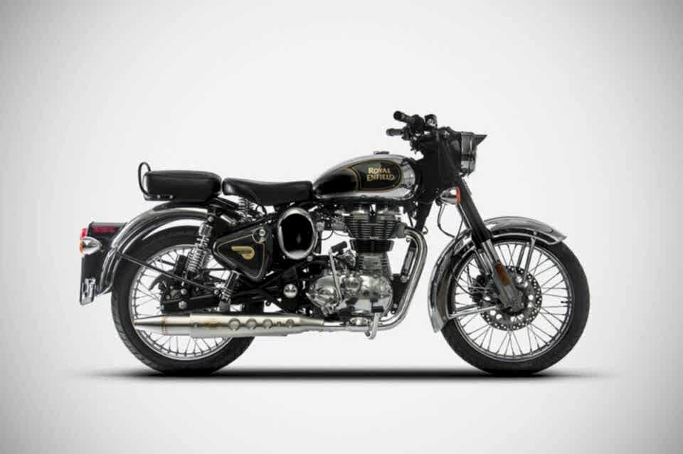 ROYAL ENFIELD CLASSIC 500 EGZOZ | SLIP-ON (17-20)