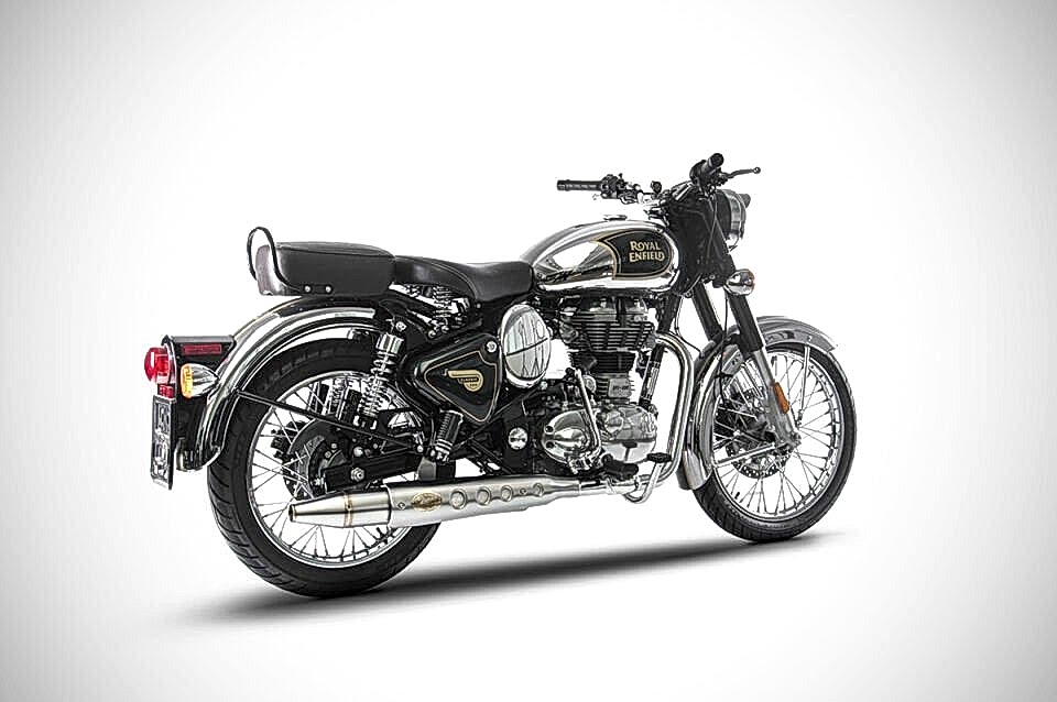 ROYAL ENFIELD CLASSIC 500 EGZOZ | SLIP-ON (17-20)