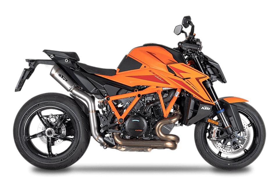 KTM 1390 SUPER DUKE R/R EVO  EGZOZ | SLIP-ONS ''GRID-O'' (24-26)