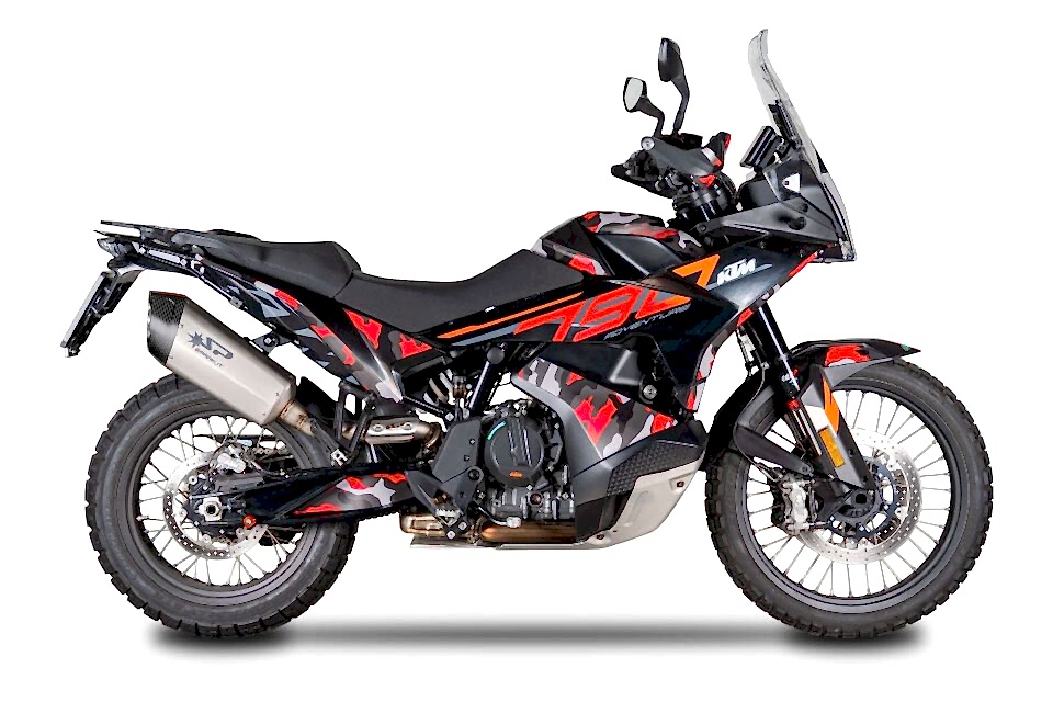 KTM 790 ADV. EGZOZ | SLIP-ON '' FIGHTER-EVO'' (23-26)