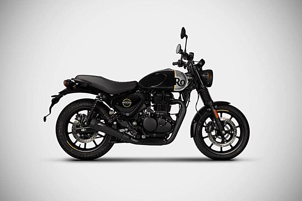 ROYAL ENFIELD HUNTER 350 EGZOZ | SLIP-ON (22-24)