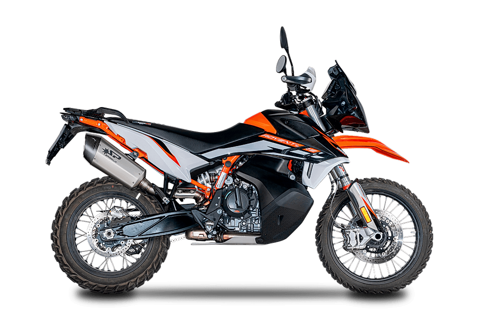 KTM 890 ADV. EGZOZ | SLIP-ON '' FIGHTER-EVO'' (21-26)