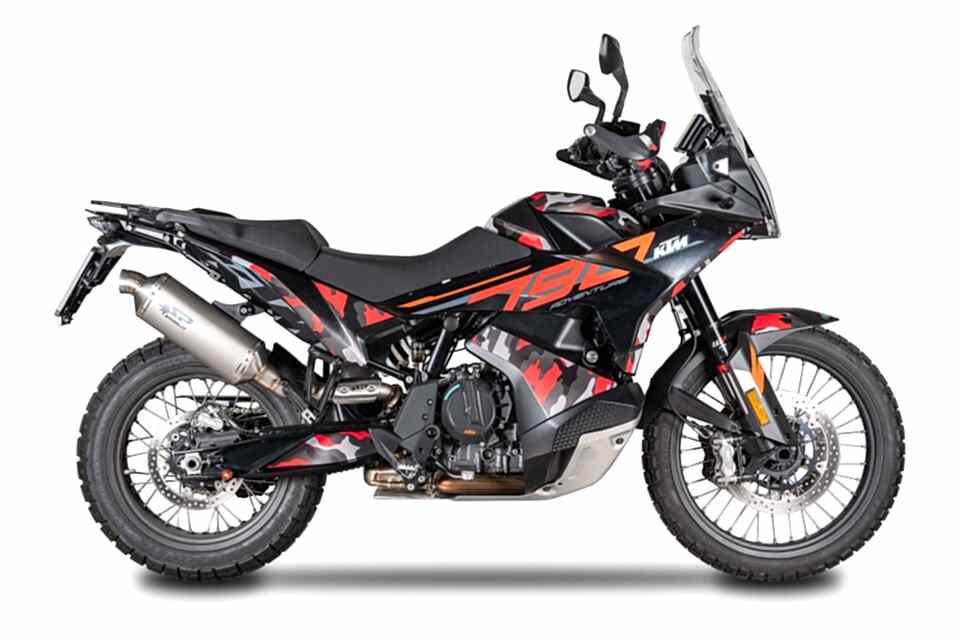 KTM 790 ADV. EGZOZ | SLIP-ON '' DAKAR'' (23-26)