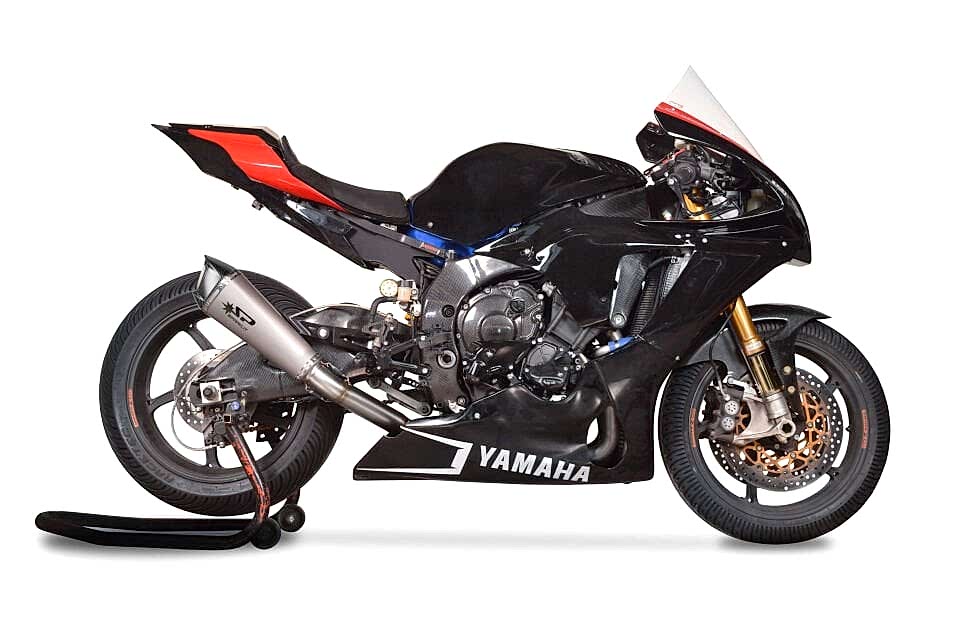 YAMAHA YZF R1 EGZOZ | SLIP-ON ''KONIX-EVO'' (15-24)