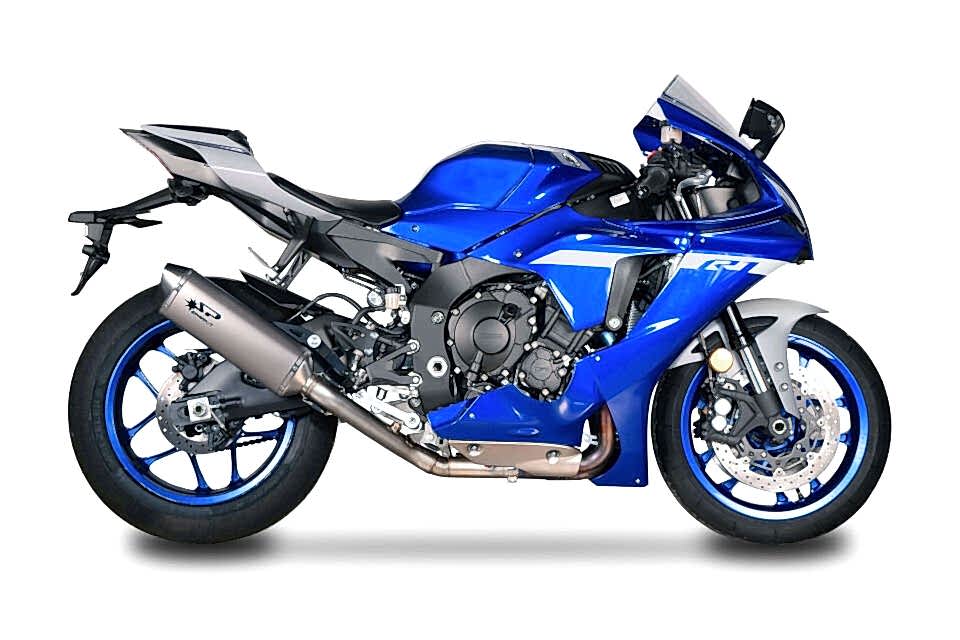 YAMAHA YZF R1 EGZOZ | SLIP-ON ''FORCE'' (15-24)