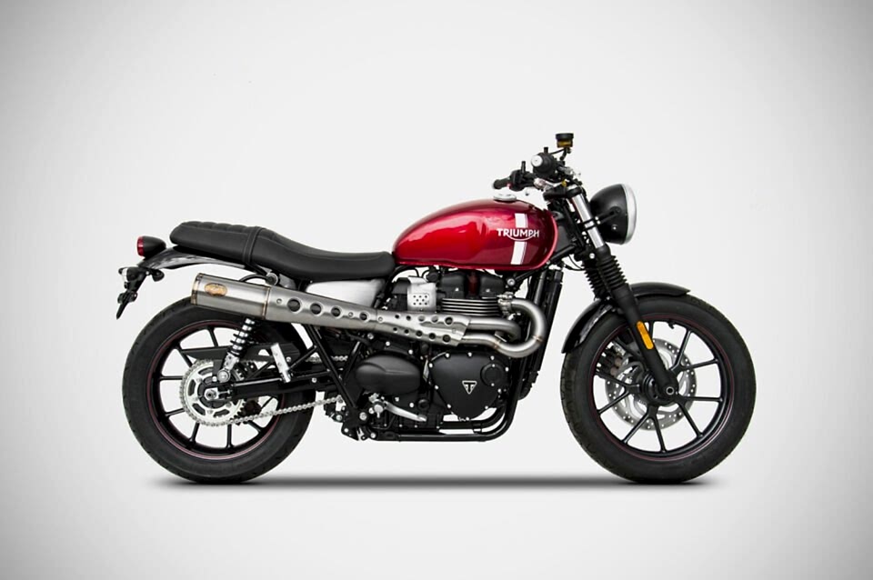 TRIUMPH STREET TWIN 900 | ''ZUMA''  FULL SİSTEM EGZOZ  (16-20)