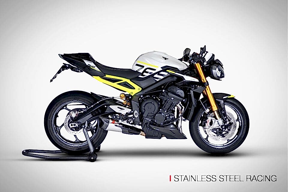 TRIUMPH STREET TRIPLE 765 EGZOZ | FULL SİSTEM (24-25)