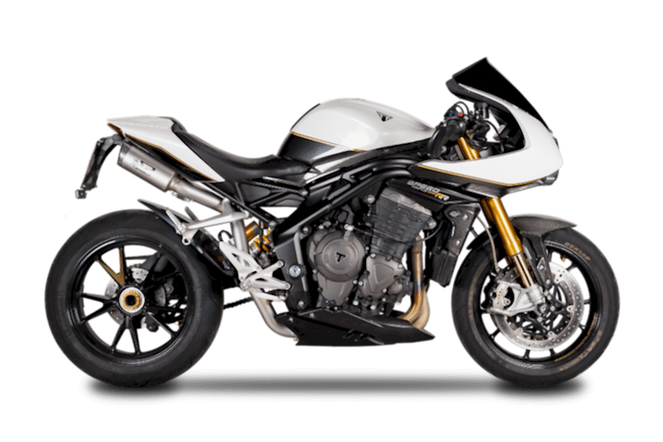 TRIUMPH SPEED TRIPLE 1200 RS/RR EGZOZ | SLIP-ON (21-24)