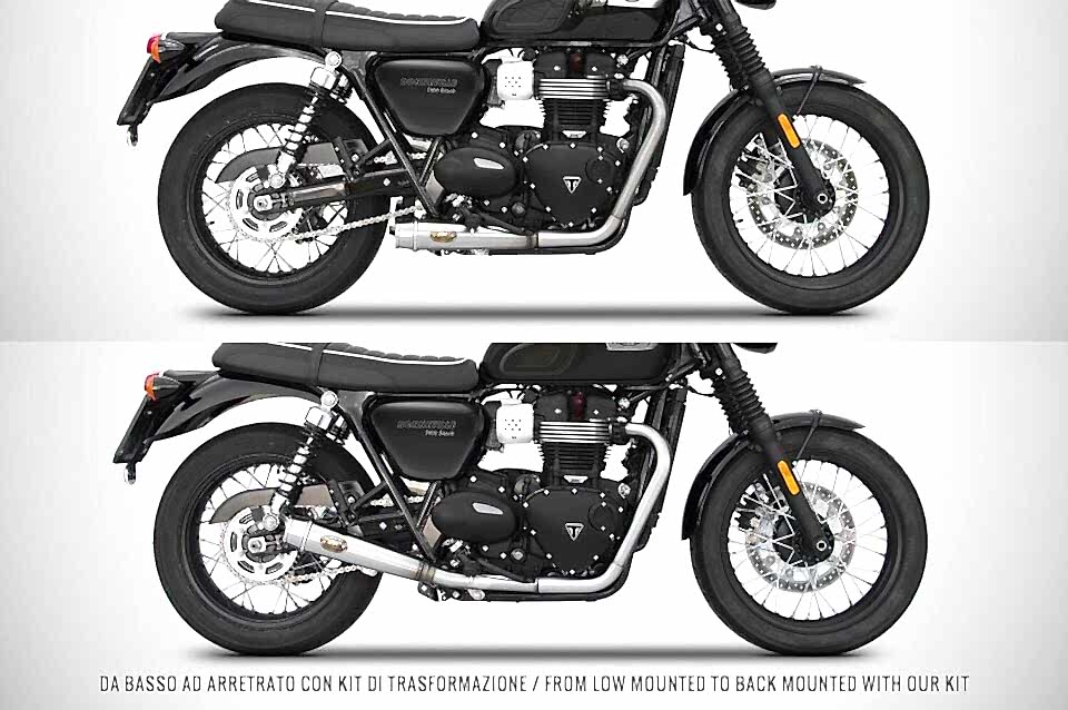 TRIUMPH BONNEVILLE T100 | ARA BORU - DÖNÜŞTÜRCÜ  (21-23)