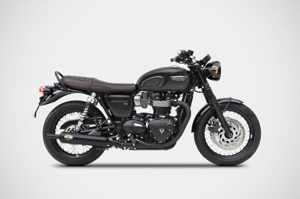 TRIUMPH BONNEVILLE T100 EGZOZ | ''BOTTLE'' SLIP-ONS (17-20)