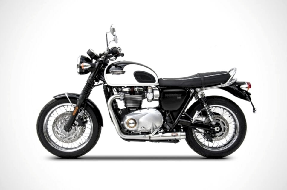 TRIUMPH BONNEVILLE T120 EGZOZ | OEM KATALIZOR SLIP-ON  (16-20)