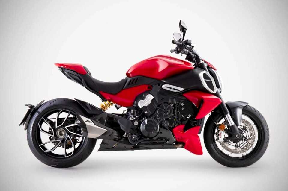 DUCATI DIAVEL V4 EGZOZ |''MAKO'' SLIP-ON KIT (23-24)