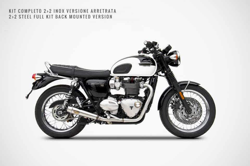 TRIUMPH BONNEVILLE T120 | OEM KATALİZÖR İÇİN ARKA DÖNÜŞÜM KİTİ (16-20)